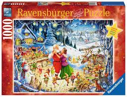 19.25 x 26.625 for ages: Buy Ravensburger Christmas Puzzle Limited Edition Idyllic Christmas 1000 Piece Premium Softclick Technology Jigsaw Puzzle In Cheap Price On Alibaba Com