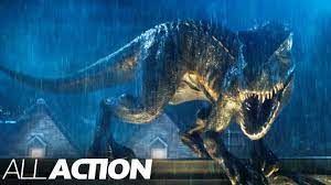Blue Defeats the Indoraptor | Jurassic World: Fallen Kingdom | All Action -  YouTube