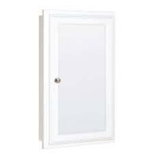 Led recessed/surface mount medicine cabinet, aluminum, 24x36, left hand door by fine fixtures (1) $847. Lighted Medicine Cabinets At Lowes Com