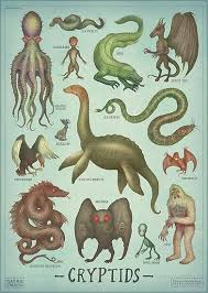 Pssst, want to check out cryptozoo in our new look? Cryptids Cryptozoology Species Poster By Vlad Stankovic In 2021 Mythical Creatures Art Myths Monsters Mythical Monsters