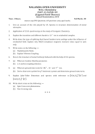 Ma6451 probability and random processes previous year questions; M Sc Chemistry Ligand Field Theory Previous Question Papers Download Entranceindia
