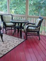 If you don't hire a professional to do the job, make sure you at least consult a trusted resource or two. 79 Front Porch Red Painted Floor Ideas Painted Floor Porch Porch Flooring
