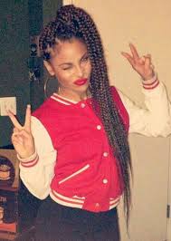 Singles Black And Blue Braids Boxbraids Long Box Braids Protective Styles Singles Hair Styles Long Box Braids Box Braids Styling