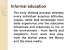 Formal Informal And Non Formal Education Definition