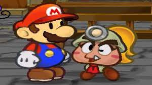 Mario Rescues Goombella and Gets Kissed - YouTube