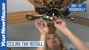 How to install ceiling fan in easy steps #harjindersidhu #sidhudiy #easysteps whenever working with electrical always turn off the main switch (from electric. Ceiling Fan Install Do It Yourself Youtube