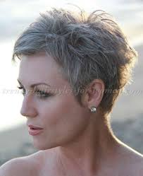 Thick curly hair is extremely difficult to style because of its texture. Pixie Haircuts For Gray Hair Brilliant Best 25 Short Hairstyles Over 50 Ideas On Pinterest Of 40 Del Short Hair Styles Short Hairstyles Over 50 Short Grey Hair