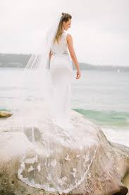 Beach Goddesses Wedding Hairstyles With Veil Wedding Bridal