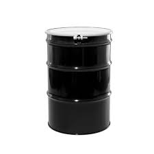 Illing Part 4030bkt 55 Gallon Black Open Head Unlined Steel Drum Un Rated Open Head 55 Gallon Steel Drums A Steel Drum 55 Gallon Steel Drum 30 Gallon Drum