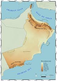Maybe you would like to learn more about one of these? Physical Map Of Oman Map Of Oman Showing Topographical Relief And Download Scientific Diagram