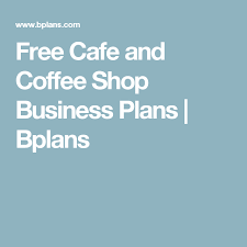 Free Cafe And Coffee Shop Business Plans Bplans Business Planning How To Plan Business Plan Template
