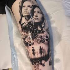 Red hot #scully tattoo by @pony_tbr. The X Files Tattoos The Xfiles Tattoos Instagram Photos And Videos