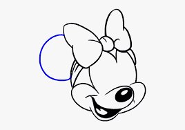 Minnie mouse is one of the first cartoon characters your kids get introduced to. How To Draw Minnie Mouse Drawing Minnie Mouse Hd Png Download Kindpng