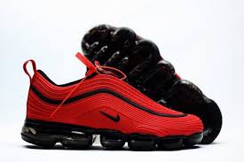 Elegant Shape Nike Air Max 97 2018 October Red Black Sneakers Men S Running Shoes Red Nike Shoes Sneakers Nike Air Max Mens Nike Shoes