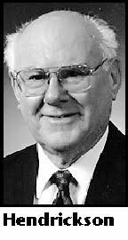 CLARENCE HENDRICKSON Obituary (1926