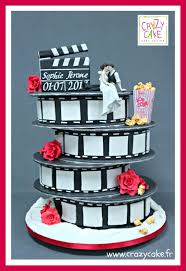 Cinema Wedding Cake By Crazy Cake Http Cakesdecor Com Cakes 288498 Cinema Wedding Cake Crazy Cakes Cinema Wedding Movie Cakes