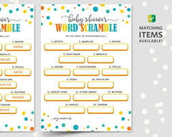 Feb 17, 2013 · how to play the jumble words puzzles? Word Jumble Puzzle Etsy