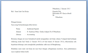 Contoh surat izin cuti kerja karyawan karena melahirkan. 8 Contoh Surat Izin Cuti Atau Libur Untuk Berbagai Keperluan Izin