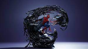 Venom is stronger than spiderman because the symbiote multiplies eddie brock's strength. Spider Man Vs Venom Statue Marvel