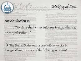 In designing a federal system, however, the framers of the constitution were effectively asserting that the states no longer possessed a full array of sovereign powers. Us Constitution