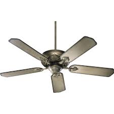 Quorum International 78525 22 Antique Flemish Chateaux 52 5 Blade Indoor Ceiling Fan Lightingdirect Com Antique Ceiling Fans Ceiling Fan 52 Ceiling Fan