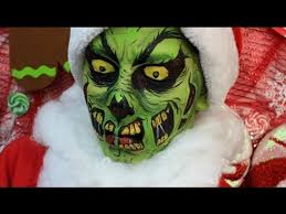 the grinch zombie makeup tutorial