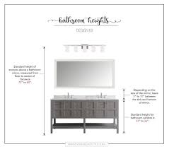 Image Result For How High Do You Hang A Mirror Over A Vanity Bathroom Improvements Mirror Placement Bathroom Vanity Mirror