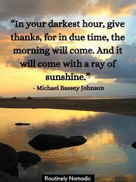 43 Best Sunrays Quotes And Captions Routinely Nomadic