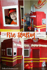 Once you have learned how to create fire like the image beside to the right, feel free to experiment and try a different approach to drawing cartoon fire. Diy Fire Station With Printables Diy Preschool Fire Station Diy Fire