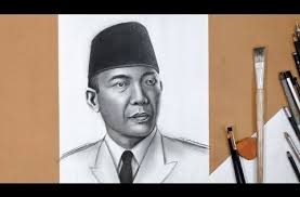 Download gambar sketsa wajah soekarno. Cara Menggambar Sketsa Wajah Ir Soekarno Menggunakan Pensil Youtube Sketsa Menggambar Sketsa Cara Menggambar