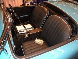 Classic Car Interior Car Upholstery Classic Cars Retro Cars