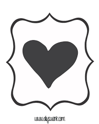 Black And White Banner Letters Free Printable Black And White Banner Letters Banner Letters Welcome Home Banners Heart Banner