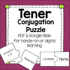 Tener Conjugations Worksheets Teaching Resources Tpt