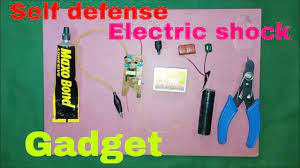 How To Make Self Defense Electric Shock Gadgets - Youtube