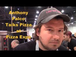 Anthony Falco, Talks Pizza, at Pizza Expo