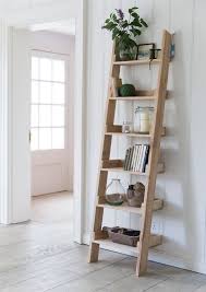 How To Build A Diy Leaning Ladder Shelf Step By Step Guide Brepurposed Oak Shelves Ladder Shelf Decor Shelves My friend asked for a ladder shelf.