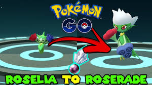 evolving roselia to roserade in pokemon go pokemon go