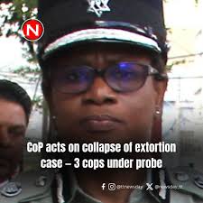 POLICE Commissioner Erla Harewood-Christopher said disciplinary proceedings  have begun against three police officers involved in a case failure where  seven officers were discharged after appearing in court