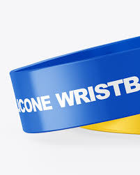 Download Two Glossy Silicone Wristbands Mockup In Stationery Mockups On Yellow Images Object Mockups