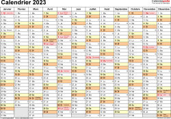 Calendrier Ephemeride 2023 Gratuit Calendrier 2023 Excel, Word Et Pdf - Calendarpedia
