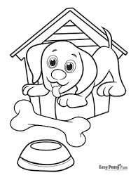 When the online coloring page has loaded, select a color and start clicking on the picture to color it in. Dog Coloring Pages 40 Printable Sheets Easy Peasy And Fun