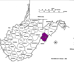 Maps of Pendleton County WV
