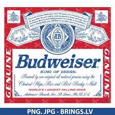 Budweiser Logo Png Jpg Tumbler Decal For Waterslide Budweiser Tumbler Decal Beer Logo