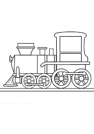 While your child is busy by coloring drawings you can do your errands. Coloring Pages Printable Train Coloring Page