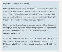 Maybe you would like to learn more about one of these? Ally Bank Credit Card Discontinued Doctor Of Credit