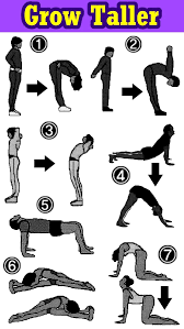 Pin By Shree On Yoga How To Grow Taller Increase Height Exercise Taller Exercises