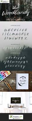The Woodlands Font Free Graphicux Free Font Unique Fonts Fonts
