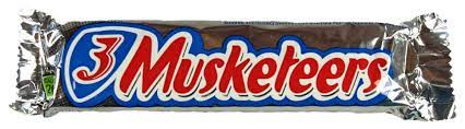 Keep a pack of three musketeers candy bars in your kitchen or office for a delicious treat that's perfect for sharing. What Candy Bars Looked Like When They First Came Out