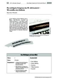 Word zeitstrahl erstellen / word: Die Wichtigsten Ereignisse Des 20 Jahrhunderts Raabits Online