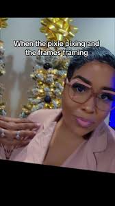 Never a bad choice with some @Zeelool Optical frames. N’ who doesnt love a  good cut! 💇🏽‍♀️ I’m the scissor happy guh! 😝 #pixie #pixiecut  #pixiehaircut #pixiehaircut #pixiehairstyle #shorthair ...